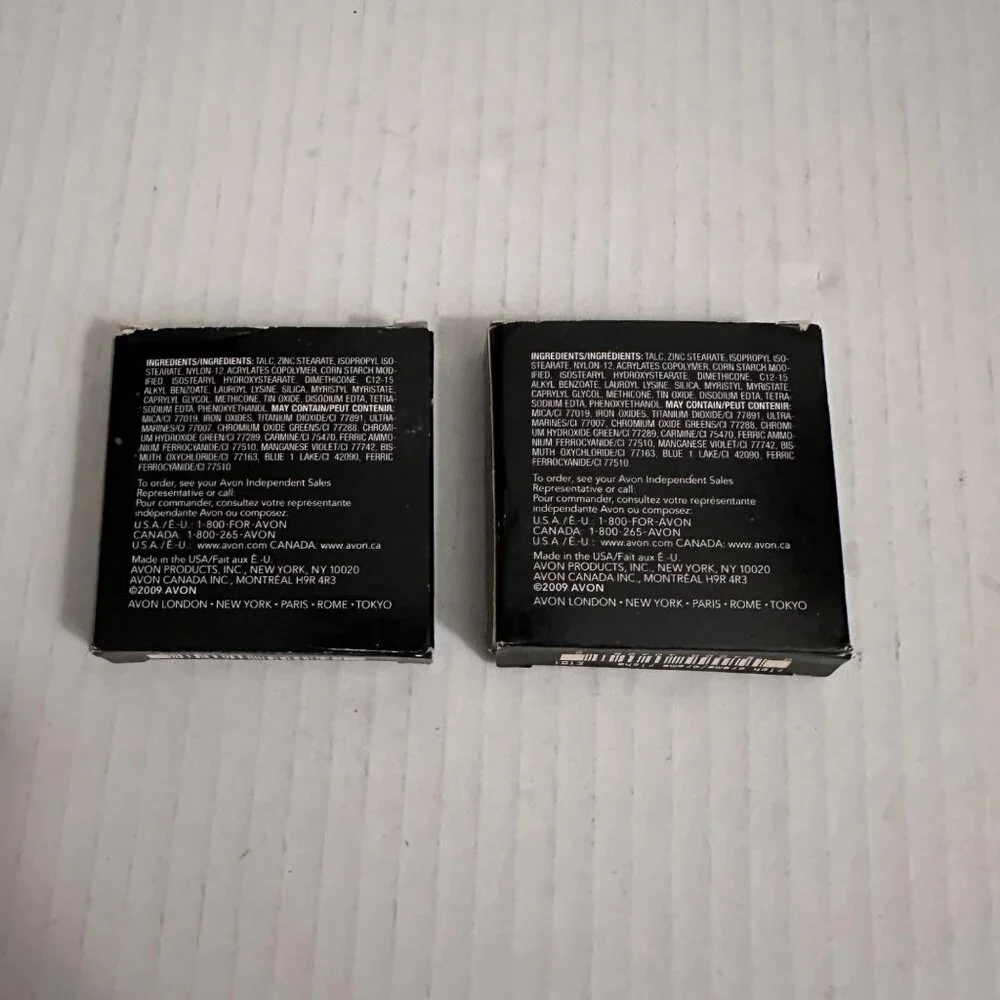 Avon True Color Eyeshadow Single E101 Rich Creme 2.5g net wt 2009 Lot of 2 NEW‎